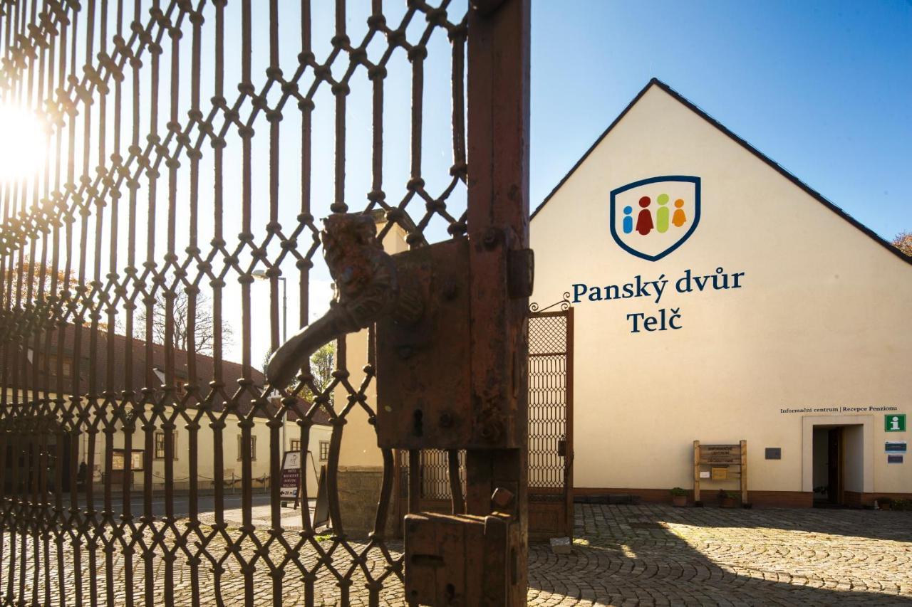 Penzion Pansky Dvur Telč Exterior foto
