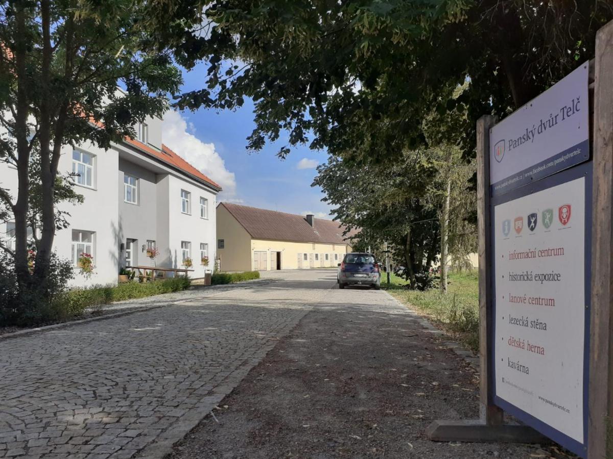 Penzion Pansky Dvur Telč Exterior foto